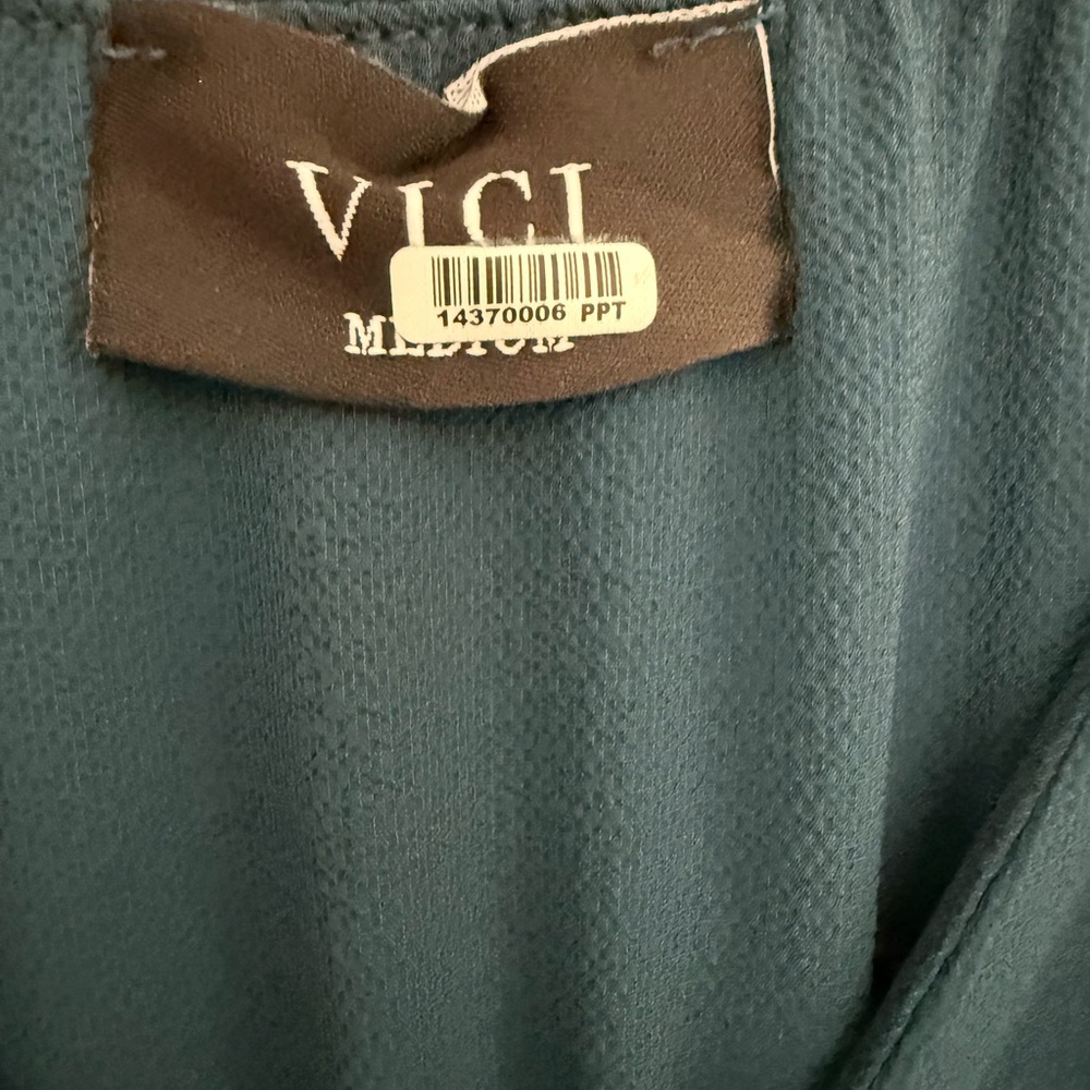 Vici Deep Teal Maxi Dress - Picture 4 of 5